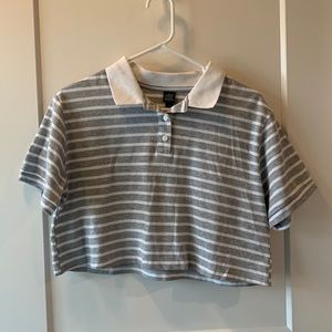 Wild Fable kid’s grey striped shirt